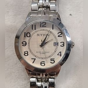 Sutton Women's Silver Tone Watch